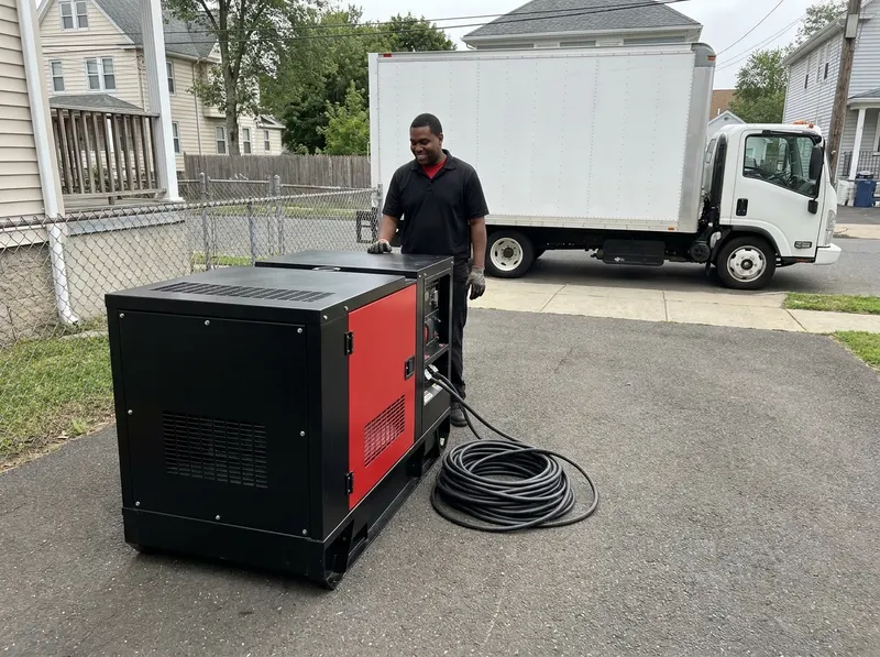 Portable Generators and Temporary Site Power in Bridgeport, CT